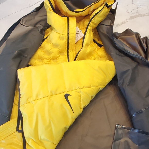 Nike Sportswear TECH Pack Down Fill 2 Piece Jacket Parka Convertible - Picture 8 of 16